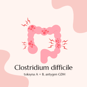 Clostridium difficile, toksyna A+ B, GDH