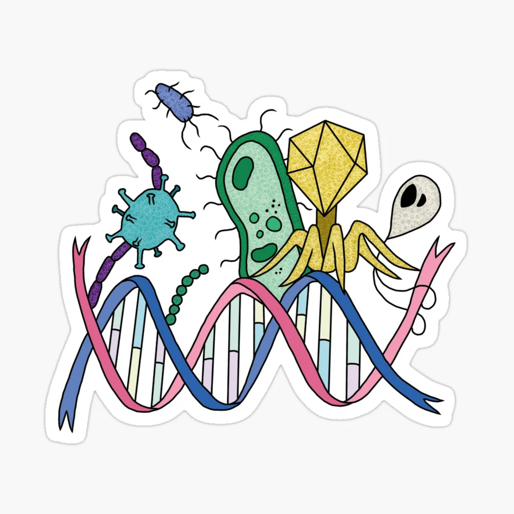 Microbiology Spiral Notebook by Sheeta